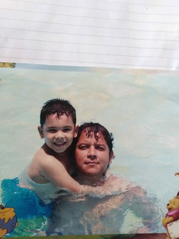 Un día de piscina con mi mejor tio