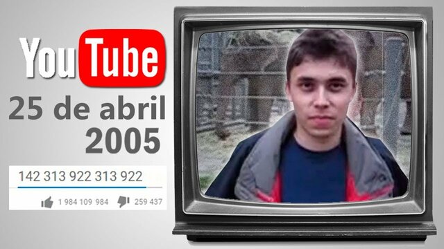 Se sube el primer vídeo a you tube