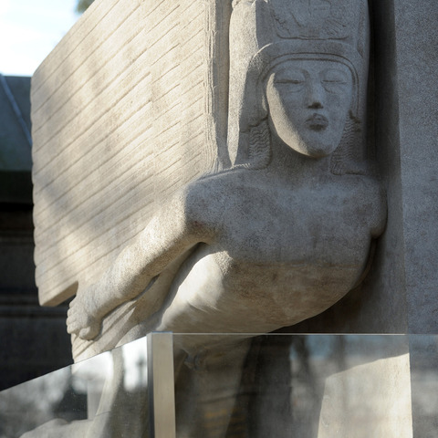 Oscar Wilde's memorial reopens after being refurbished