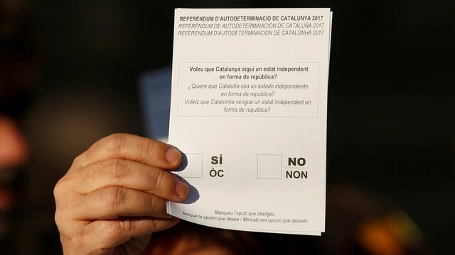 Fet polític: Referèndum per la independència de Catalunya