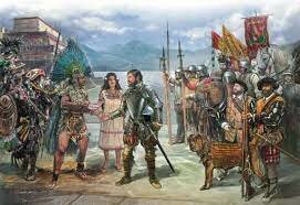 Hernán Cortés llega a México