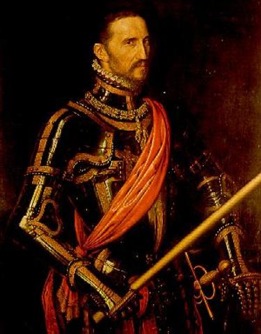 Alva arriveert in Nederland, Willem van Oranje vlucht