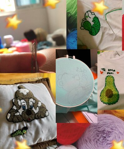 COLOR, HILOS Y AGUJAS!