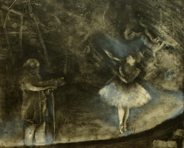 The Ballet Master, Edgar Degas