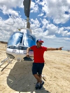 Mi primera vez en helicóptero
