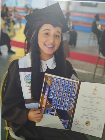 me gradué de bachillerato