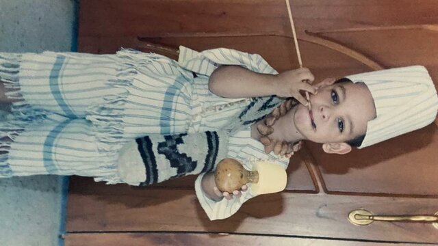 primera vez que me disfrazaba