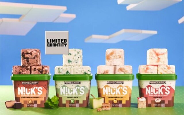 Minecraft gets its own ice cream