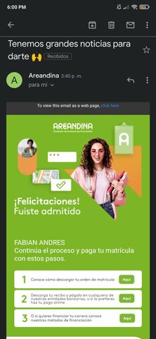 Admision a la Facultad de Medicina