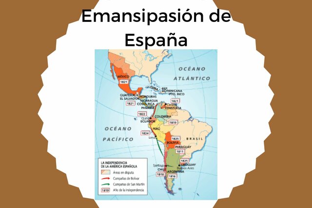 Segunda etapa de emancipación de España.