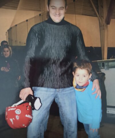 I started crawling from a little boy but soon I stood up and although he hit me on all sides, I kept trying to walk