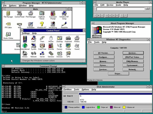 Windows NT 3.5
