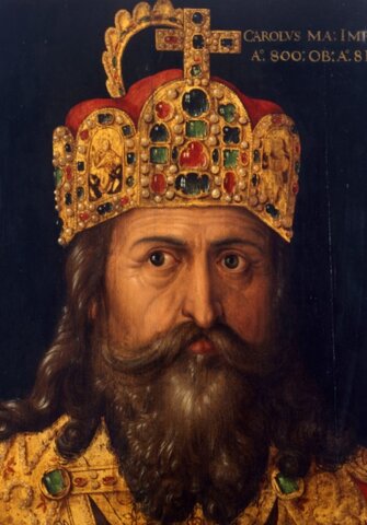Beginnin of Charlemagne's reign