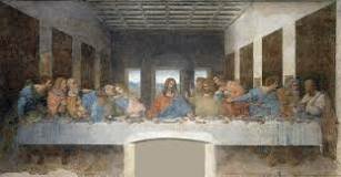 The Last Supper Painting Drawn