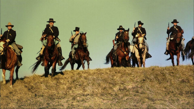 The battle of the Little Bighorn