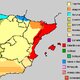 Imágen línea del tiempo de la península ibérica y canarias entre los siglos viii y xv