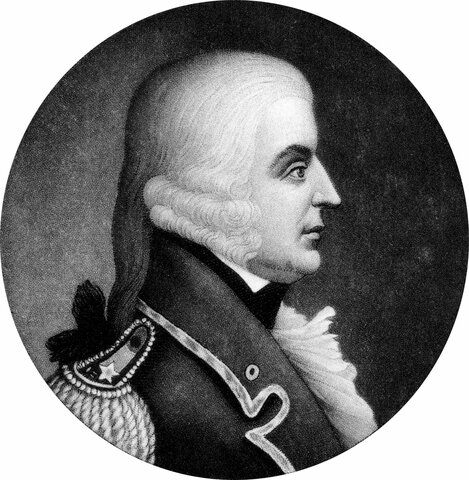 General Edward Braddock prepares his army to take Fort Duquesne