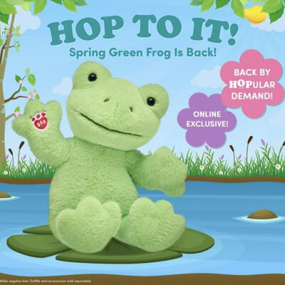 Timeline: Build a bear frogs