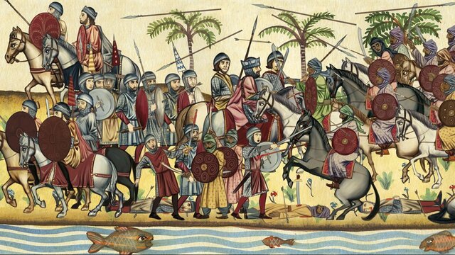 Llegada de los visigodos, expulsados del sur de la Galia por los francos