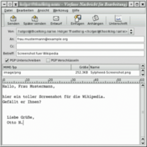 Az első e-mail elküldése