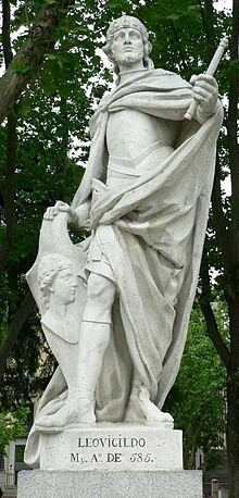 Leovigildo conquista el reino suevo