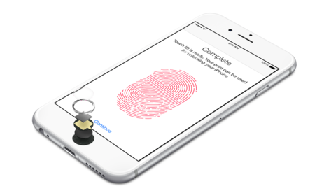 Lector de huellas en smartphone