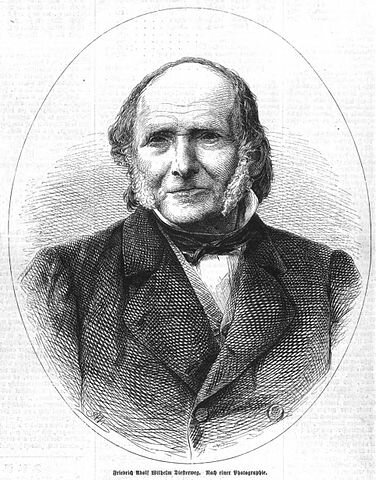 FRIEDRICH ADOLF WILHELM DIESTREWEG​ 1790 - 1866 Siegen-Alemania