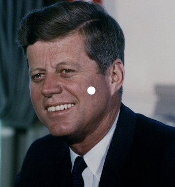President Kennedy challenges the country