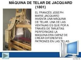 TELAR DE JACQUARD