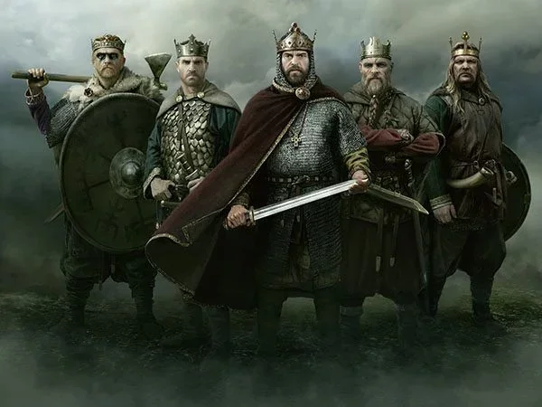 Vikings raid Britain for the first time at Lindisfarn