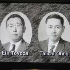 Empezaron a utilizar el concepto lean manufacturing. TOYODA Y OHNO