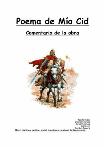 POEMA DEL MIO CID