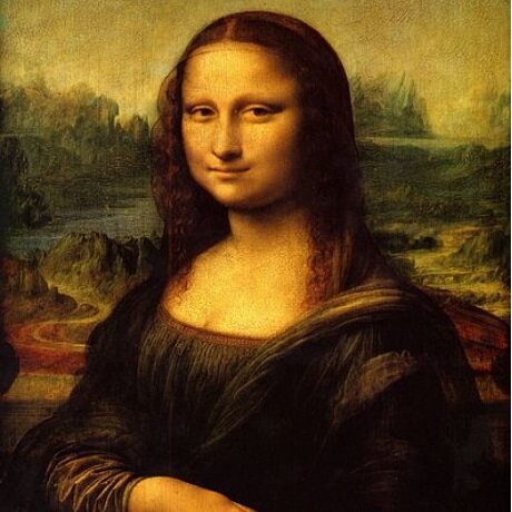 La pintura de la Mona Lisa