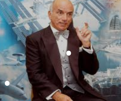 First tourist in space