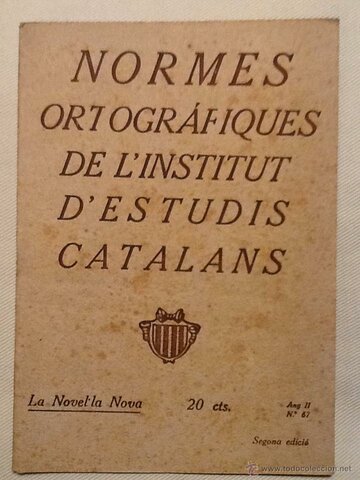 Promulgació de les Normes ortogràfiques