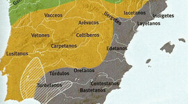 Timeline: EJE CRONOLÓGICO UNIDAD 1: La Península Ibérica desde los primeros humanos hasta la desaparición de la monarquía Visigoda (711).