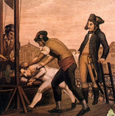 Ejecución de Robespierre
