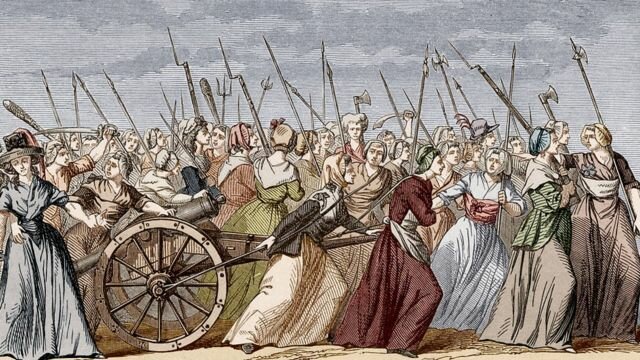 La Marxa de les dones a Versalles.