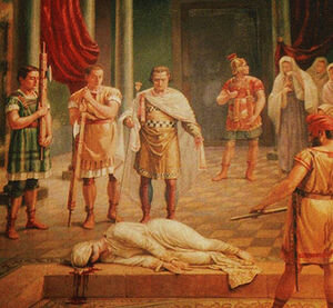 Mort (tradicional) de santa Cecília