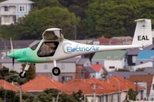 New Zealand's first electric flight