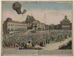 Hot air balloon flight