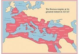 The Roman Empire reaches its largest extent
