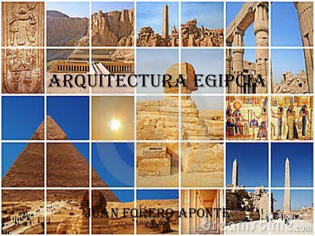 EGIPTO (ARQUITECTURA)