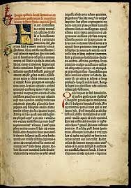 Gutenberg prints the Bible