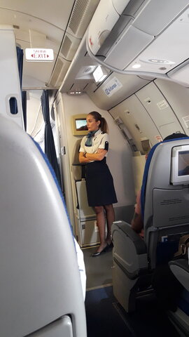 Volo amb avió per primera vegada