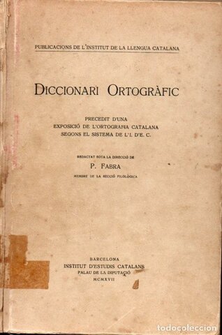 Diccionari ortogràfic