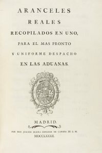 Establiment d’aranzels