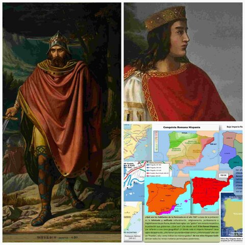 • 574-581: Unificación política de la Península por Leovigildo.