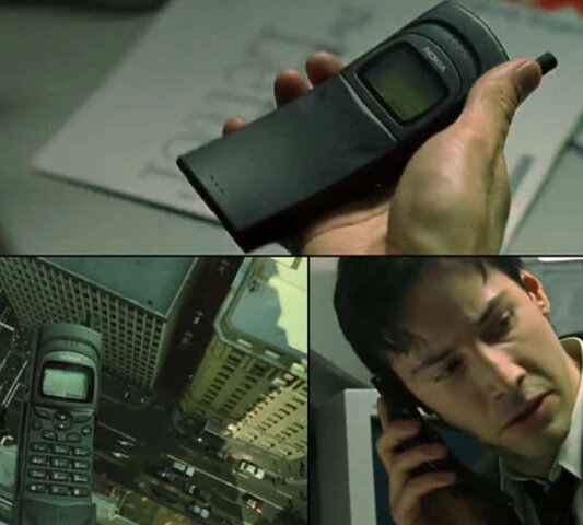 Nokia 8110. Matrix.