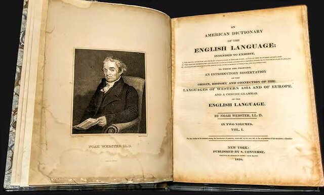 Noah Webster Invented the English Dictionary